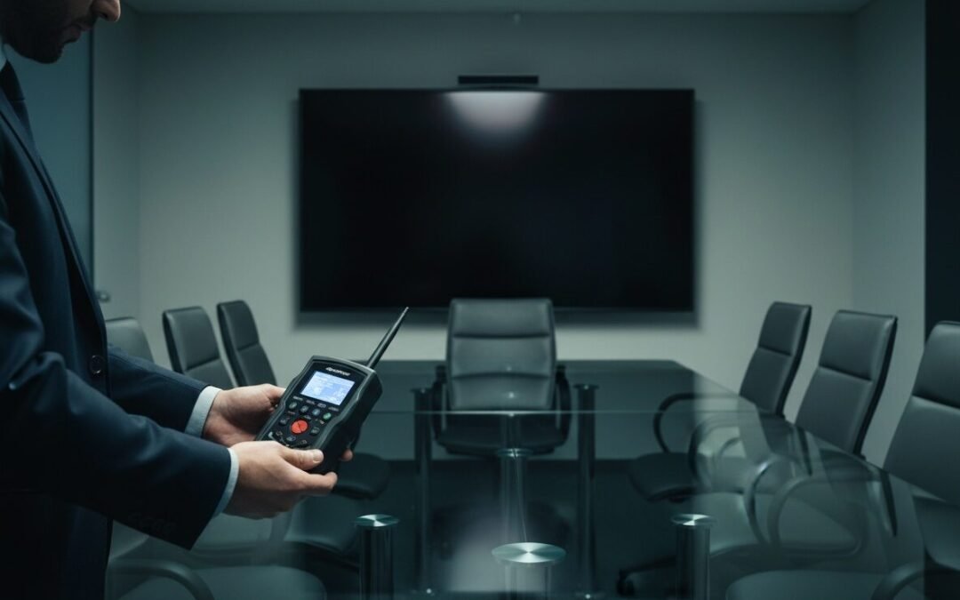 Controlli anti spionaggio a Empoli per sale riunioni e showroom